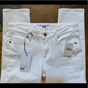 NWT - Paige White Denim Jeans